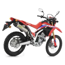 Escape Honda CRF 300 L 2021 Arrow Thunder Titanio copa Carbono - vista 2