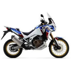 Escape Honda CRF 1100L Africa Twin 2020-2021 Arrow Sonora Titanio copa Carbono - vista 1 Escape Honda CRF 1100L Africa Twin 2020-2021 Arrow Sonora Titanio copa Carbono - vista 1