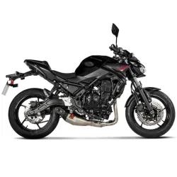 Escape Akrapovic Kawasaki Z650 2021-2022 Titanio copa Carbono - vista 1