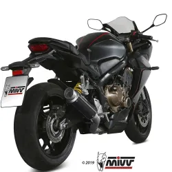 Escape completo MIVV GP Pro Black para Honda CBR 650 R 2019-2021 - vista 2 Escape completo MIVV GP Pro Black para Honda CBR 650 R 2019-2021 - vista 2