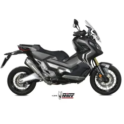 Escape MIVV Delta Race Inox copa Carbono para Honda X-ADV 2017-2021 - vista 1 Escape MIVV Delta Race Inox copa Carbono para Honda X-ADV 2017-2021 - vista 1