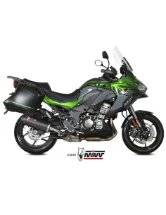 Escape MIVV Oval Carbono copa Carbono para Kawasaki Versys 1000 2019-2021 - vista 1