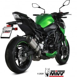 Escape MIVV Suono Inox copa Carbono para Kawasaki Z 900 2020-2021 - vista 2
