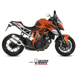 Escape MIVV MK3 Dual Inox para KTM 1290 SuperDuke 2017-2019 - vista 1