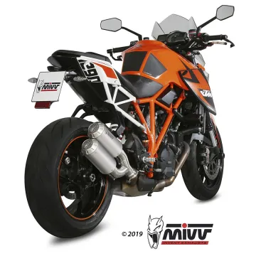 Escape MIVV MK3 Dual Inox para KTM 1290 SuperDuke 2017-2019 - vista 2