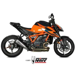Escape MIVV Delta Race Inox copa Carbono para KTM 1290 SuperDuke 2020-2021 - vista 1
