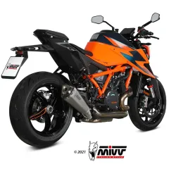 Escape MIVV Delta Race Inox copa Carbono para KTM 1290 SuperDuke 2020-2021 - vista 2