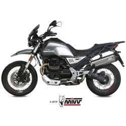 Escape MIVV Speed Edge Inox copa Carbono para Moto Guzzi V85 TT 2019-2021 - vista 1