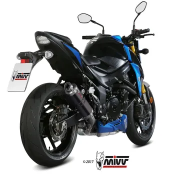 Escape MIVV GP Black para Suzuki GSX-S 750 2017-2021 - vista 2