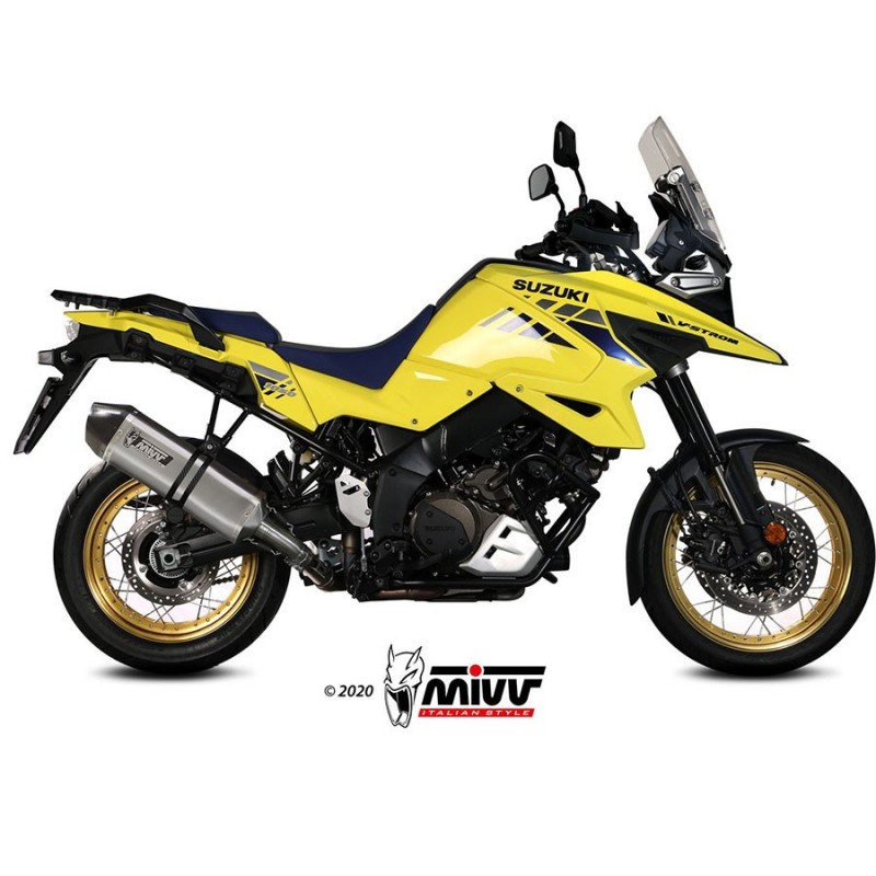 Escape MIVV Speed Edge Inox copa Carbono para Suzuki V-Strom 1050 2020-2021 - vista 1