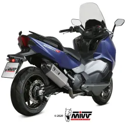 Escape completo MIVV Speed Edge Inox copa Carbono para SYM MaxSym TL 500 2020-2021 - vista 2
