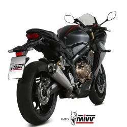 Escape completo MIVV Delta Race Inox copa Carbono para Honda CB 650 R 2019-2021 - vista 2
