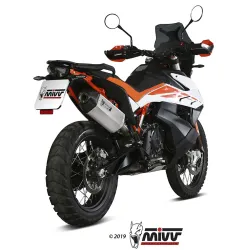 Escape MIVV Speed Edge Inox copa Carbono para KTM 790 Adventure - vista 2