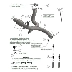 Descatalizador Leovince Ducati Multistrada 950 - S 2017-2020 80011 - vista IM#52379 Descatalizador Leovince Ducati Multistrada 950 - S 2017-2020 80011 - vista IM#52379