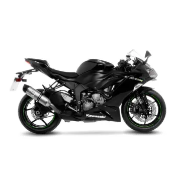 Escape Leovince Kawasaki ZX-6R Ninja 2019-2020 LV One Evo Inox 14306E - vista IM#52407