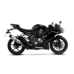 Escape Leovince Kawasaki ZX-6R Ninja 2019-2020 LV One Evo Inox 14306E - vista IM#52407 Escape Leovince Kawasaki ZX-6R Ninja 2019-2020 LV One Evo Inox 14306E - vista IM#52407