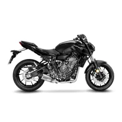 Escape completo Leovince Yamaha MT07 2021-2022 LV One Evo Inox 14360E - vista IM#52427 Escape completo Leovince Yamaha MT07 2021-2022 LV One Evo Inox 14360E - vista IM#52427