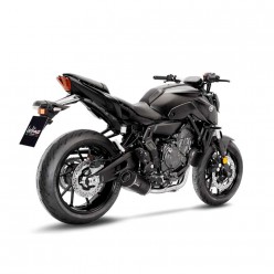 Escape completo Leovince Yamaha MT07 2021-2022 LV One Evo Black 14360EB - vista IM#52430