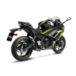 Escape completo Leovince Kawasaki Z650 2021-2022 LV One Evo Black 14379EB - vista IM#52454