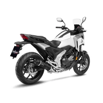 Escape Leovince Honda NC 750 X 2021-2022 LV One Evo Black 14387EB - vista IM#52484