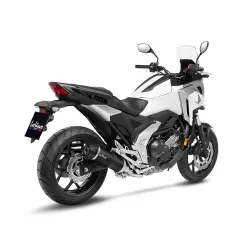 Escape Leovince Honda NC 750 X 2021-2022 LV One Evo Black 14387EB - vista IM#52484