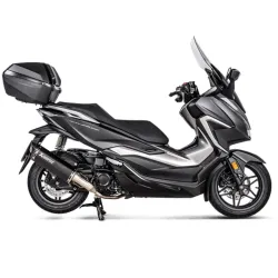 Escape Honda Forza 350 2021-2022 Akrapovic Inox Black homologado S-H3SO8-HRSSBL - vista 1