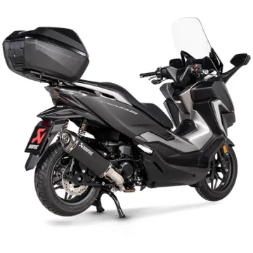 Escape Honda Forza 350 2021-2022 Akrapovic Inox Black homologado S-H3SO8-HRSSBL - vista 2