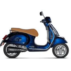 Escape Vespa GTS 300 Super - Tech 2021-2022 Akrapovic Inox Black homologado S-VE3SO10-HZDFBL Escape Vespa GTS 300 Super - Tech 2021-2022 Akrapovic Inox Black homologado S-VE3SO10-HZDFBL