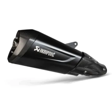 Escape Vespa GTS 300 Super - Tech 2021-2022 Akrapovic Inox Black homologado S-VE3SO10-HZDFBL detalle