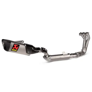 Escape completo Yamaha Tracer 9 - GT 2021-2022 Akrapovic Titanio S-Y9R13-HAPT detalle