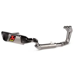 Escape completo Yamaha Tracer 9 - GT 2021-2022 Akrapovic Titanio S-Y9R13-HAPT detalle Escape completo Yamaha Tracer 9 - GT 2021-2022 Akrapovic Titanio S-Y9R13-HAPT detalle