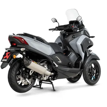 Escape Yamaha Tricity 300 2021-2022 Akrapovic Inox S-Y3SO3-HRSS vista 2