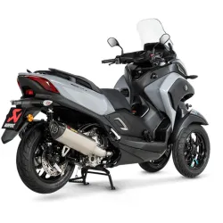 Escape Yamaha Tricity 300 2021-2022 Akrapovic Inox S-Y3SO3-HRSS vista 2