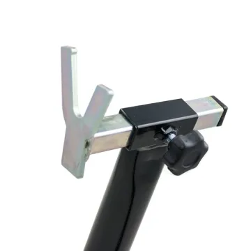 Caballete trasero Benelli Leoncino 250 - 500 detalle adaptador
