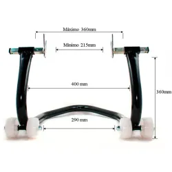 Caballete trasero Benelli BN 302 - R medidas racing