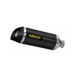 Escape Arrow Yamaha R6 2006-2016 Thunder Aluminio Dark copa Carbono - vista 1