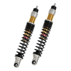 Amortiguadores traseros YSS Piaggio Vespa GTS 250 2007-2008 de tipo gas con regulacion TE302-340T-02AL
