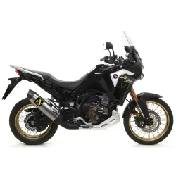 Escape Honda CRF 1100L Africa Twin 2020 Arrow Maxi Racetech Titanio copa Carbono 72625PK