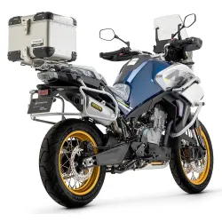Escape Arrow CF Moto 800 MT Sport - Touring 2022 Racetech Aluminio copa Carbono 71943AK perfil Escape Arrow CF Moto 800 MT Sport - Touring 2022 Racetech Aluminio copa Carbono 71943AK perfil