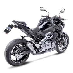 Escape Leovince Kawasaki Z900 A2 2018-2022 LV-10 Inox 15204 vista perfil