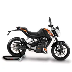 Caballete trasero KTM Duke 125 - 200 tipo universal - vista 1 Caballete trasero KTM Duke 125 - 200 tipo universal - vista 1