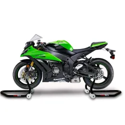 Caballete trasero Kawasaki ZX-10 tipo racing paddock para diabolos - imagen IM#54862