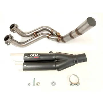 Escape completo Yamaha XSR 700 2021-2023 IXIL Dual Hyperlow XL Black XY9364XB - imagen IM#55246