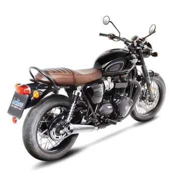 Escapes Leovince Classic Racer Triumph Bonneville T120 2016-2018 15003 vista lateral