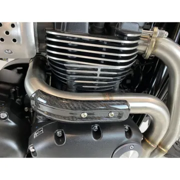 Escape completo Triumph Street 900 - Scrambler 900 2017-2022 IXIL Race Xtrem detalle colectores ampliados