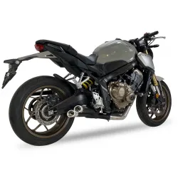 Escape completo Honda CB 650 R 2021-2023 IXIL Dual Hyperlow XL Black XH6342XB 2