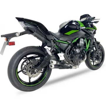 Escape completo Kawasaki Z 650 2021-2023 IXIL Dual Hyperlow XL Black XK7356XB 2