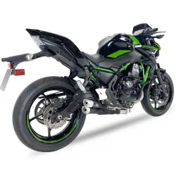 Escape completo Kawasaki Z 650 2021-2023 IXIL Dual Hyperlow XL Black XK7356XB 2