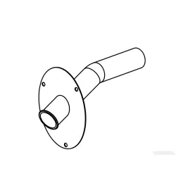 Dbkiller liso Leovince para escapes X3 (3 tornillos) 303929602R Dbkiller liso Leovince para escapes X3 (3 tornillos) 303929602R