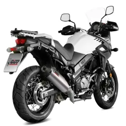 Escape completo Suzuki V-Strom 650 - XT 2017-2023 MIVV Oval Titanio 2 S.049.LNC Escape completo Suzuki V-Strom 650 - XT 2017-2023 MIVV Oval Titanio 2 S.049.LNC